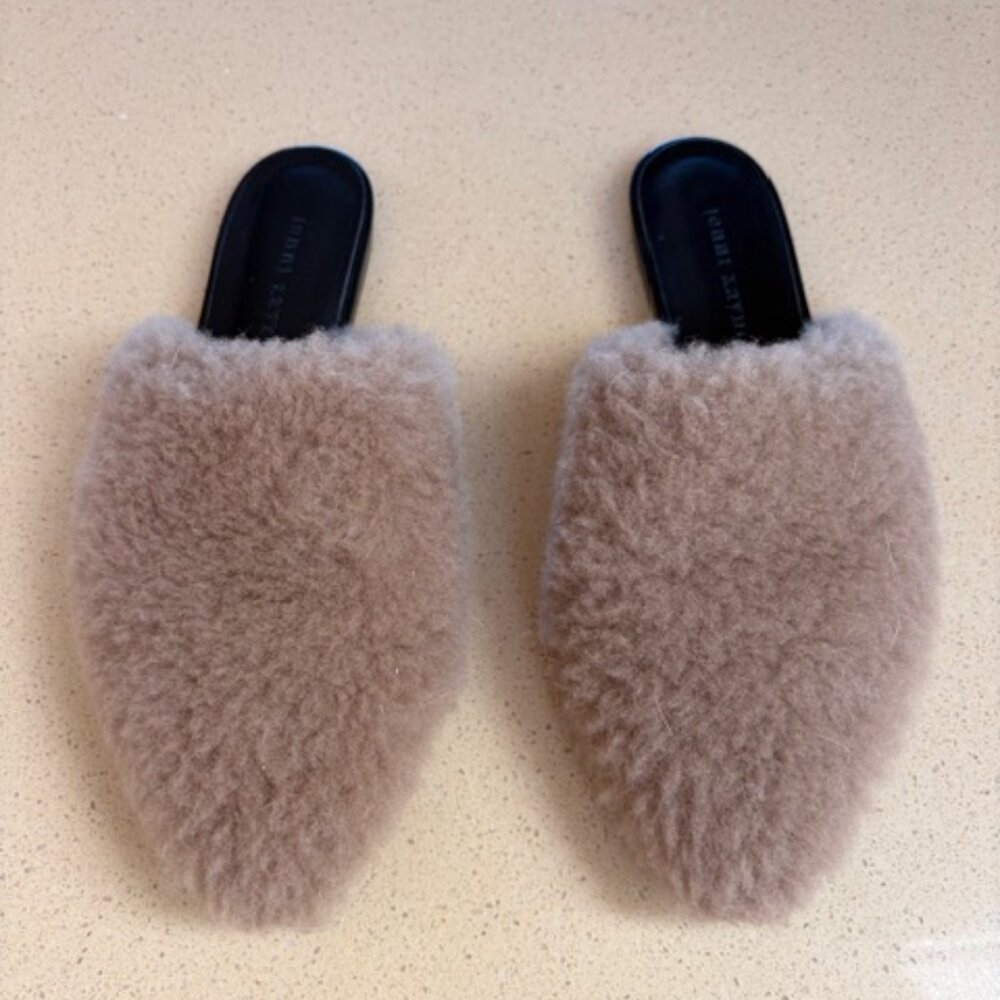 JENNI KAYNE Shearling Mule - Picture 2 of 7